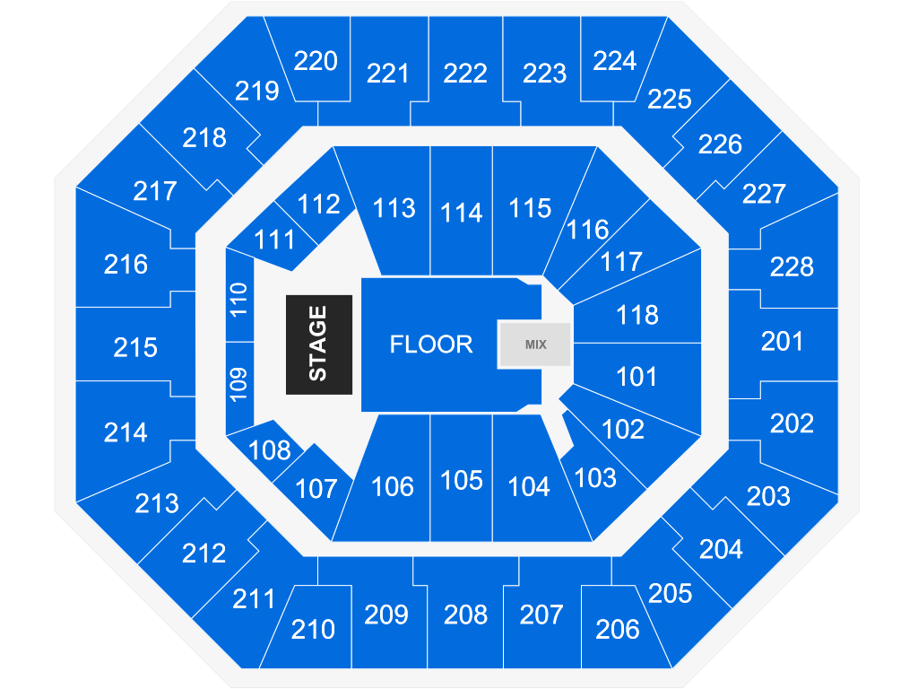 colonial life arena seating chart