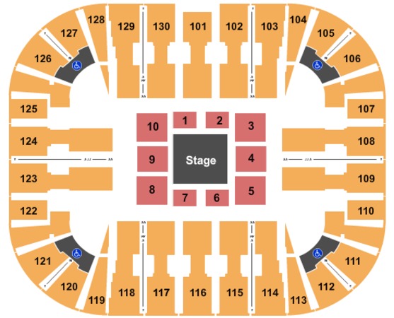 eaglebank arena seating chart