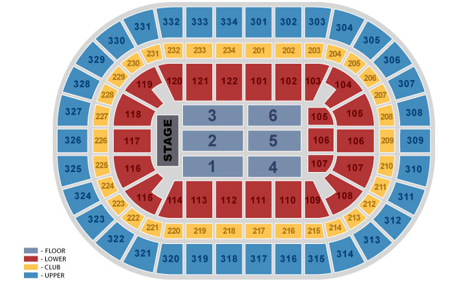 united center seating chart