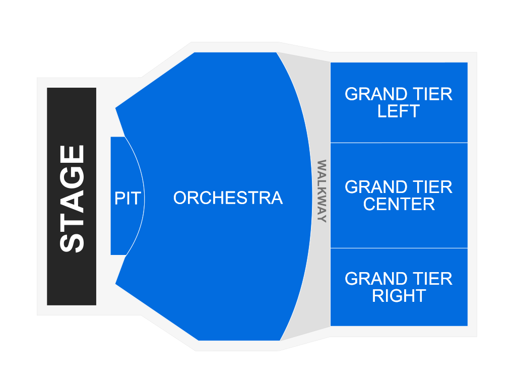 north charleston performing arts seating chart