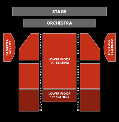 the strand theatre seating chart