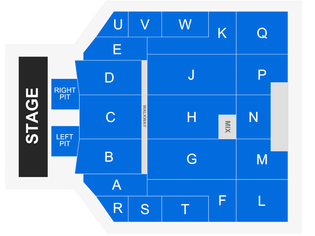 martin marietta center seating chart