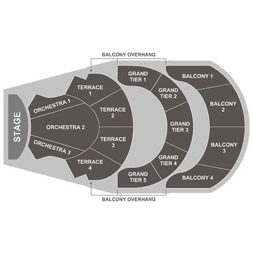 merill auditorium seating chart
