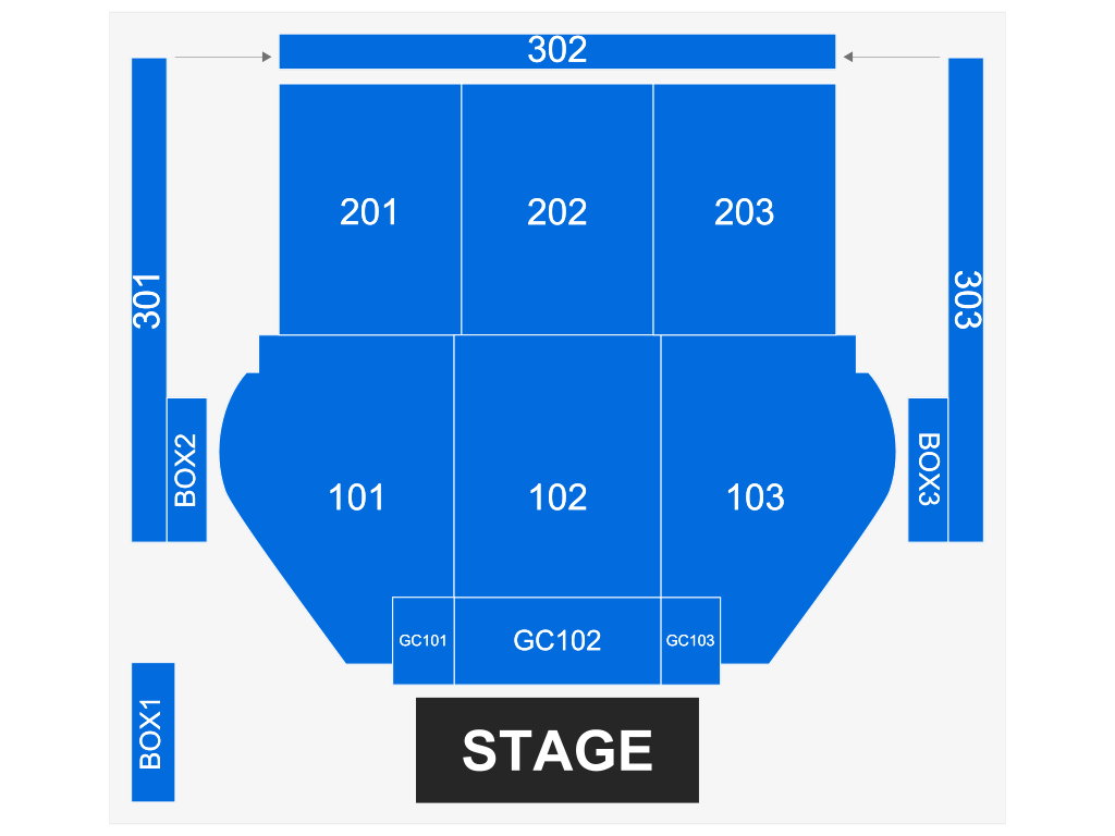 Hard Rock Live Sacramento seating chart