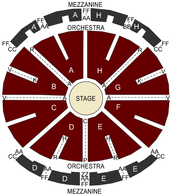NYCB Theatre Westbury seating chart