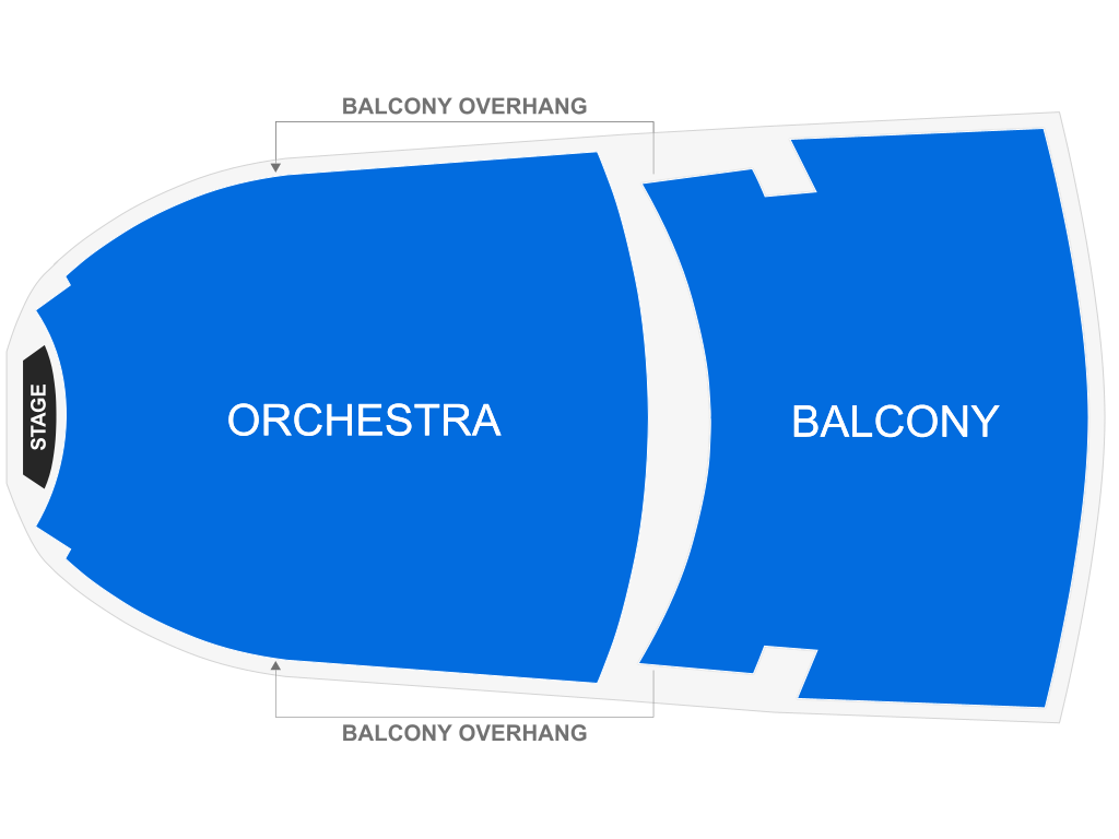 Paramount Theatre-Oakland seating chart 