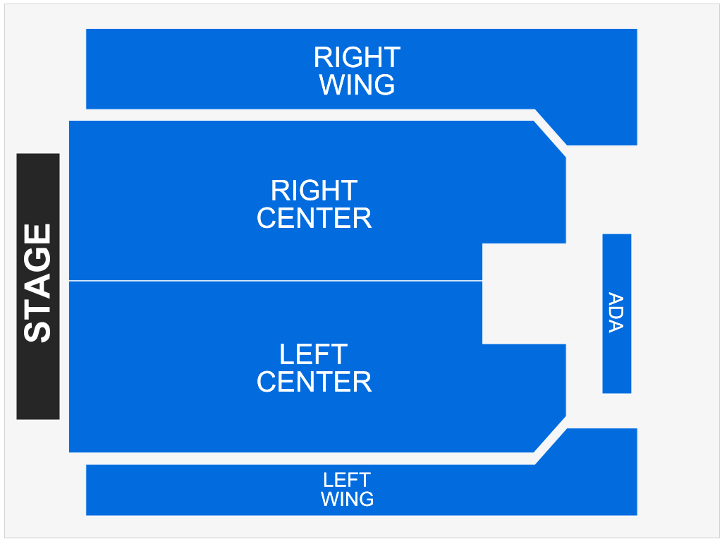 Wind Creek Event Center seating chart