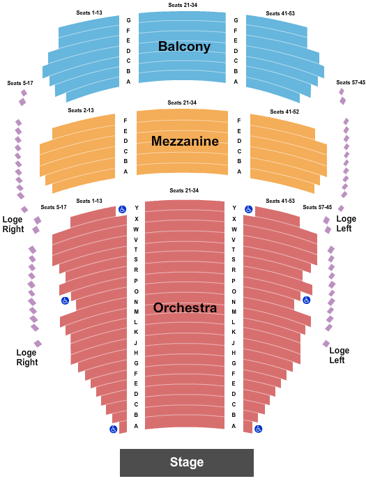 Maui Arts & Cultural Center Seating Chart