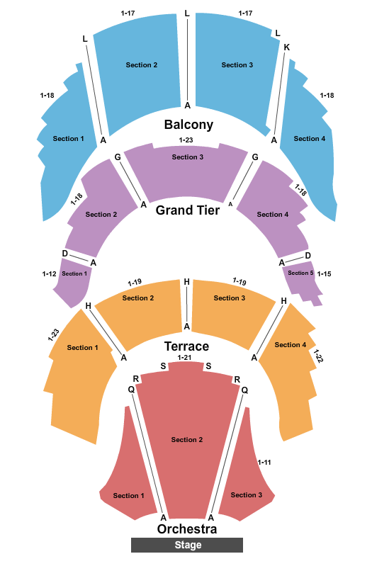 MerrillAuditorium seating chart