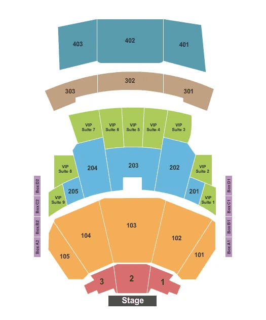 Yaamava Theater Seating Chart