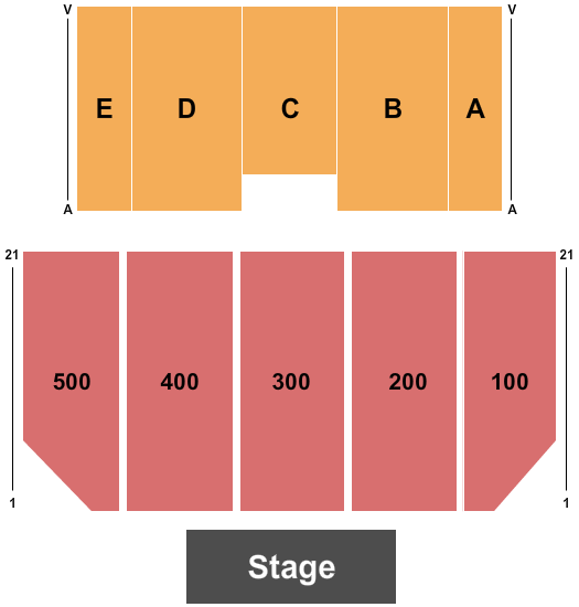 Borgata Event Center seats