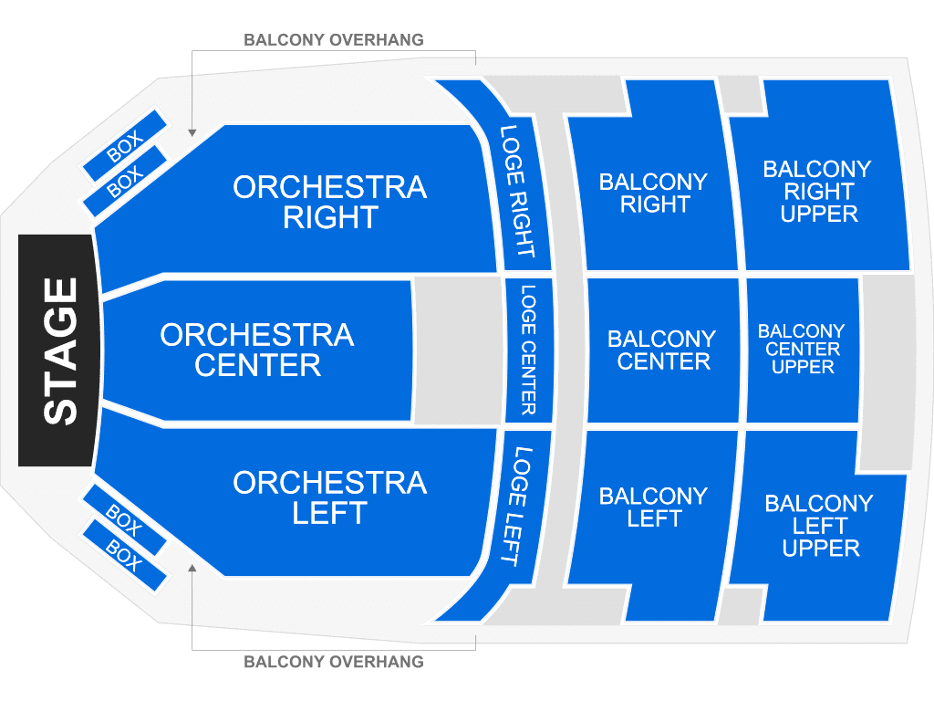 Saenger Theatre Seating Chart